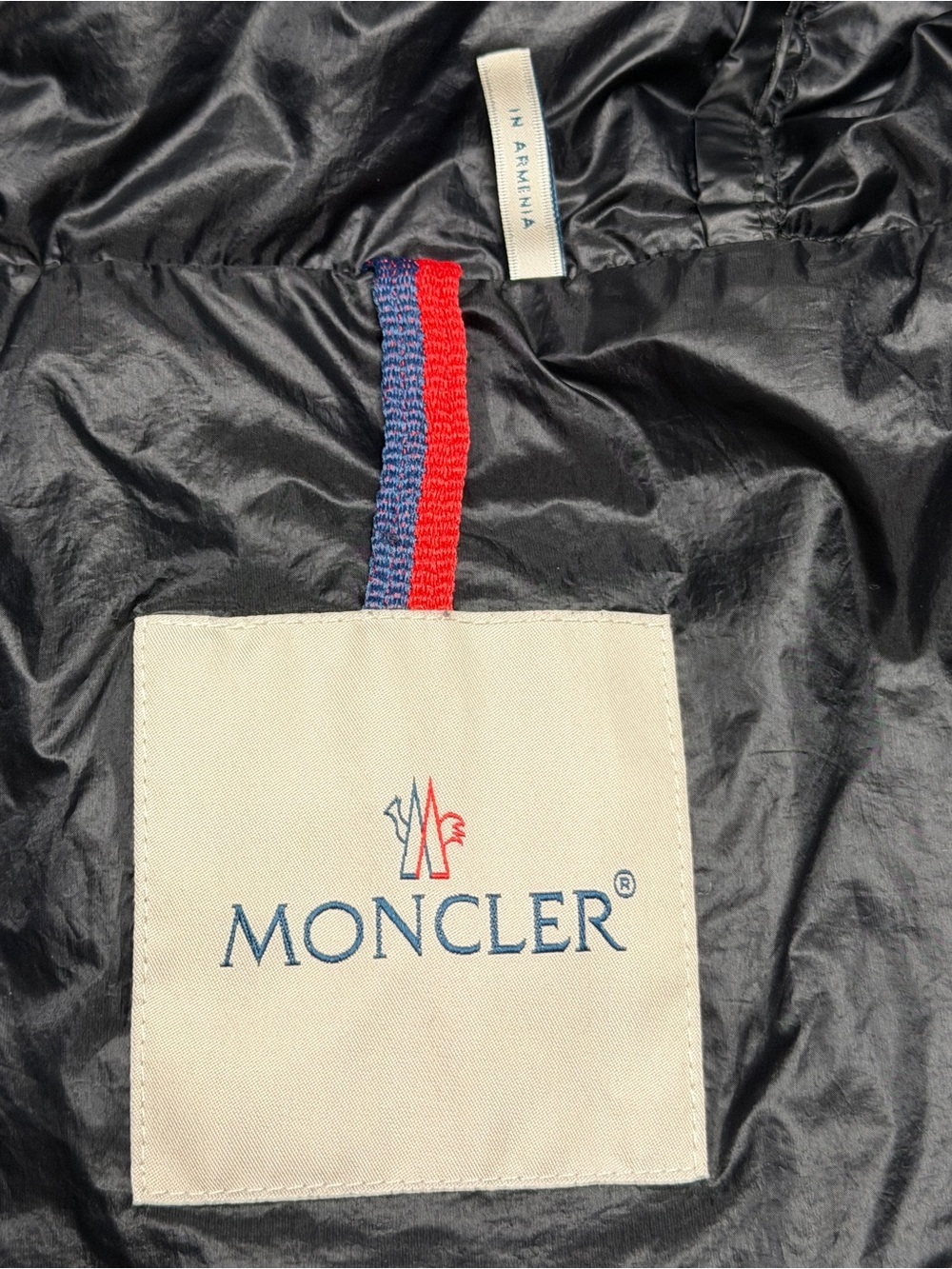 Moncler Men's Rook Giubbotto Black Hooded Padded Jacket Size 5 XL Down puffer - Picture 6 of 16